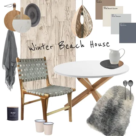 winter beach house Interior Design Mood Board by TheBlushCollective on Style Sourcebook