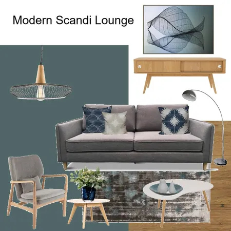 Modern Scandi Lounge Interior Design Mood Board by Blush Interior Styling on Style Sourcebook