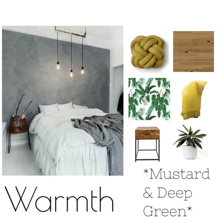 Bedroom - Warmth from a cold space Interior Design Mood Board by JaimeeAitken on Style Sourcebook