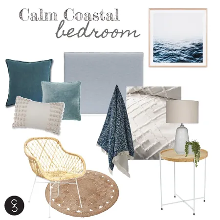 Coastal bedroom Interior Design Mood Board by GeorgeieG43 on Style Sourcebook