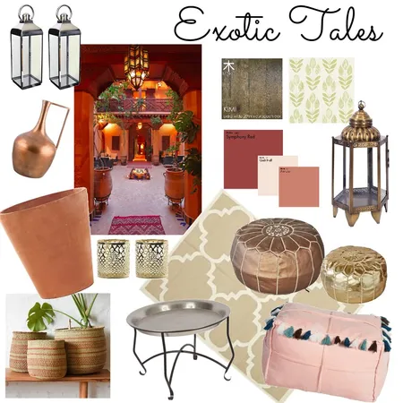 Exotic Tales Interior Design Mood Board by sam01 on Style Sourcebook