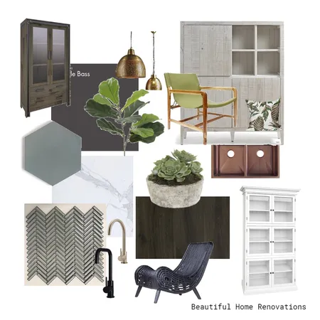 Encaustic Kitchen scheme Interior Design Mood Board by Beautiful Home Renovations  on Style Sourcebook