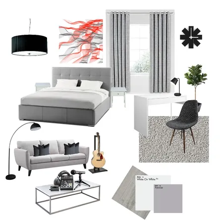 bedroom Interior Design Mood Board by charmsdanielle on Style Sourcebook