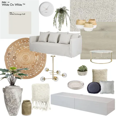 white on white Interior Design Mood Board by Hunter Style Collective on Style Sourcebook