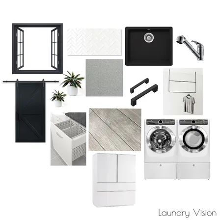 Laundry Vision Board Interior Design Mood Board by Jahleh Bennett on Style Sourcebook