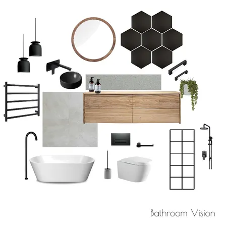 Bathroom Vision Interior Design Mood Board by Jahleh Bennett on Style Sourcebook