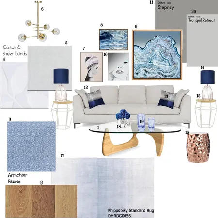 Living room Interior Design Mood Board by dianahani on Style Sourcebook