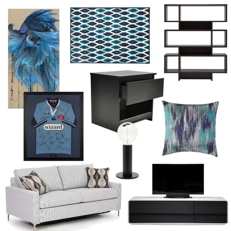 New idea for the teenage boy Interior Design Mood Board by 360 degrees interior design on Style Sourcebook