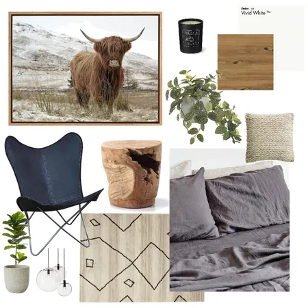 Contemporary Boho Bedroom Interior Design Mood Board by danielleschmidt4 on Style Sourcebook
