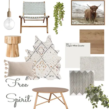 Wild and Free Interior Design Mood Board by thebohemianstylist on Style Sourcebook
