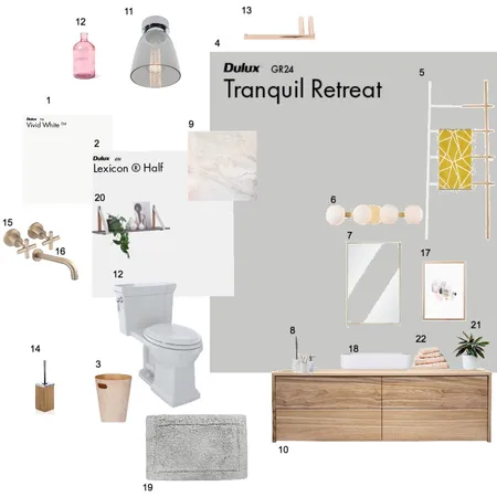 Bathroom Interior Design Mood Board by dianahani on Style Sourcebook