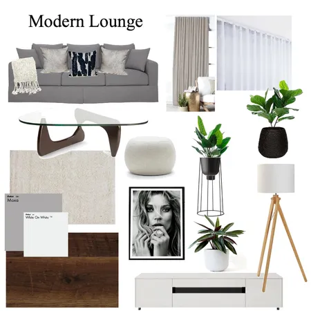 Modern Grey Lounge Interior Design Mood Board by Kimberley689 on Style Sourcebook