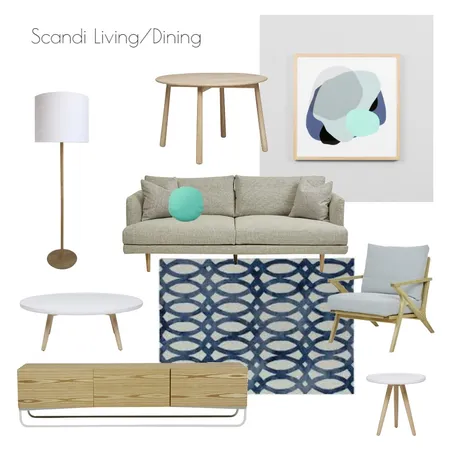 Scandi Living/Dining Package Interior Design Mood Board by cashmorecreative on Style Sourcebook