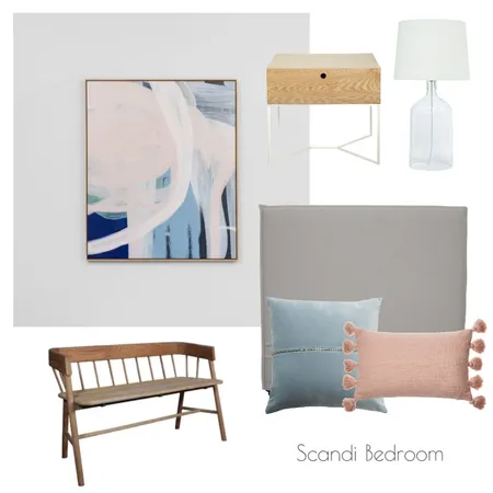 Scandi Bedroom Package Interior Design Mood Board by cashmorecreative on Style Sourcebook