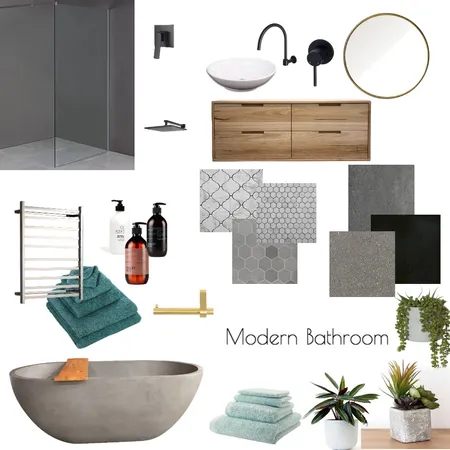 Concrete Modern Interior Design Mood Board by Hannah94 on Style Sourcebook