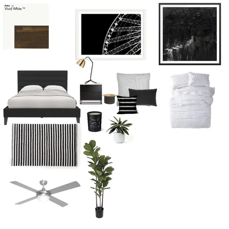 Bedroom Interior Design Mood Board by kiara_design on Style Sourcebook