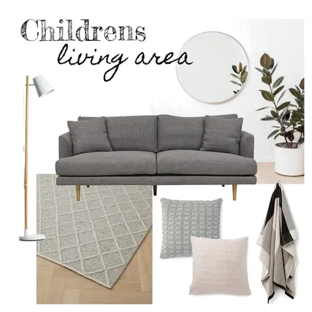 Justine Kids Living Interior Design Mood Board by GeorgeieG43 on Style Sourcebook