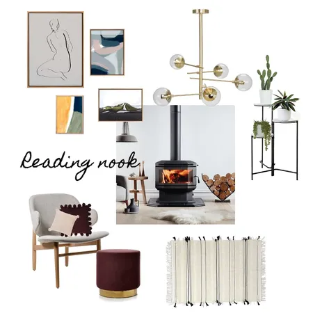 Reading Nook Interior Design Mood Board by laraannabel on Style Sourcebook