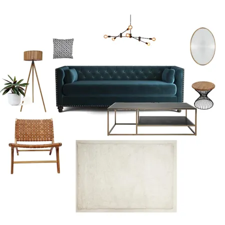 deep blue Interior Design Mood Board by orlyharamati on Style Sourcebook