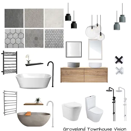 Townhouse Vision Interior Design Mood Board by Jahleh Bennett on Style Sourcebook