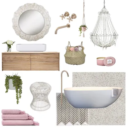 Bathroom goals Interior Design Mood Board by Two Wildflowers on Style Sourcebook