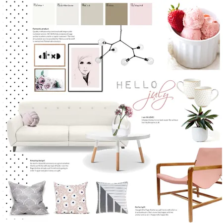 hello july Interior Design Mood Board by Magdolna Levai on Style Sourcebook