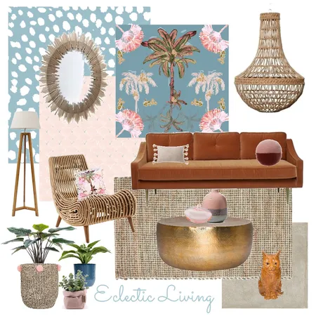 Eclectic living Interior Design Mood Board by Two Wildflowers on Style Sourcebook
