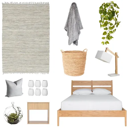 Scandi Bedroom Interior Design Mood Board by interiorsbyrae on Style Sourcebook