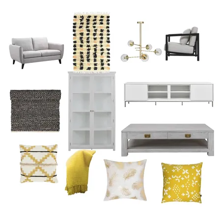 living room Interior Design Mood Board by nailah on Style Sourcebook