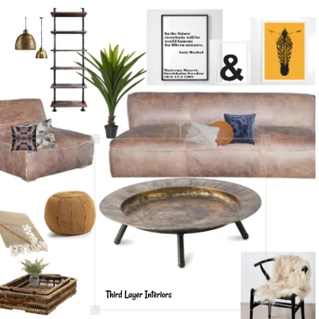 Relaxed living Interior Design Mood Board by Third Layer Interiors  on Style Sourcebook