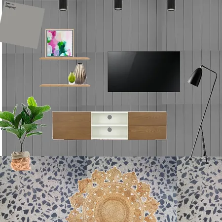 Rumpus Room TV Wall Interior Design Mood Board by belinda78 on Style Sourcebook