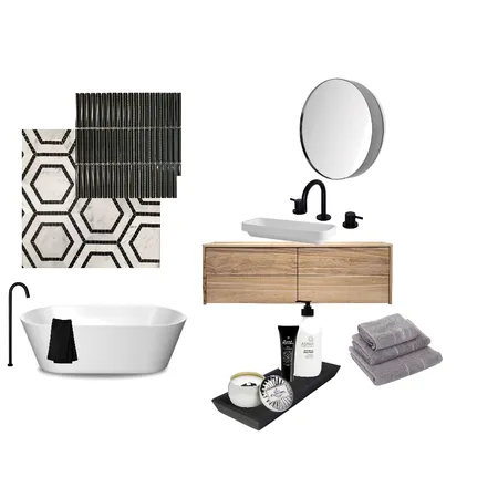 Glam Bathroom Interior Design Mood Board by Lannie on Style Sourcebook