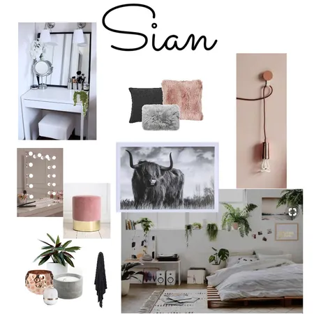 Sian's Bedroom Interior Design Mood Board by cheryl on Style Sourcebook