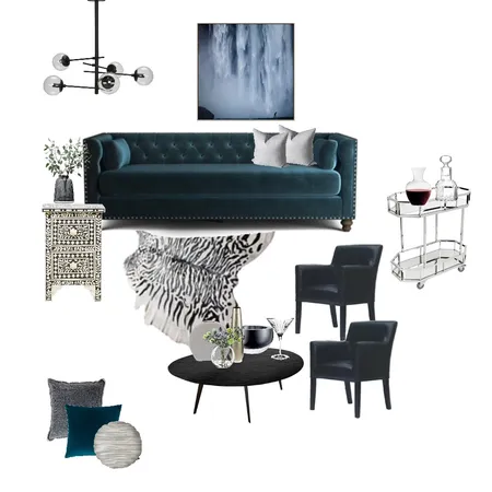 Sitting Room Interior Design Mood Board by Lannie on Style Sourcebook