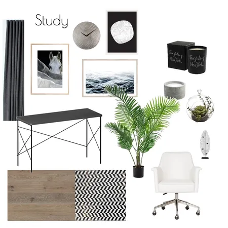 Study Interior Design Mood Board by fakata on Style Sourcebook