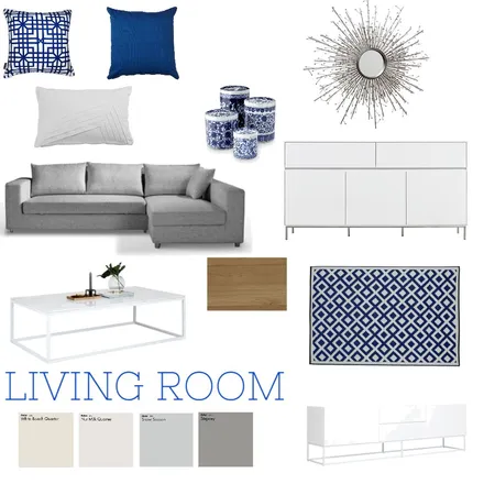 Lounge Room Interior Design Mood Board by nicole.depisol on Style Sourcebook