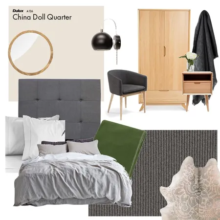Bedroom Interior Design Mood Board by Katherine on Style Sourcebook