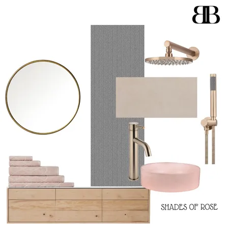 shades of rose Interior Design Mood Board by BowlesBruna on Style Sourcebook
