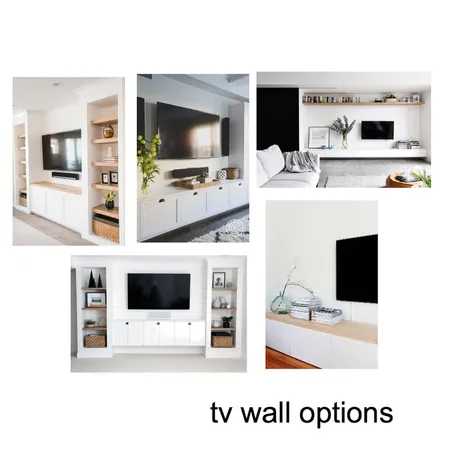 sue-tv wall Interior Design Mood Board by The Secret Room on Style Sourcebook