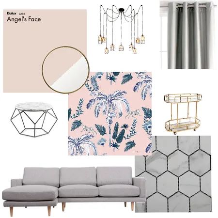 Modern Blush Interior Design Mood Board by merrygulle on Style Sourcebook