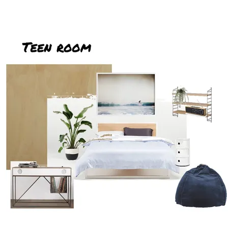 Teen Room Interior Design Mood Board by kelliesturm on Style Sourcebook
