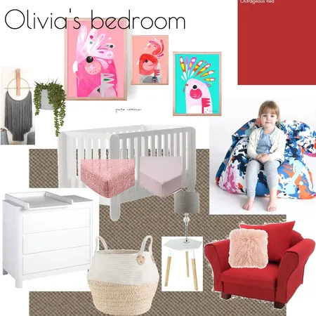 Olivia's Bedroom Interior Design Mood Board by ldodgshun on Style Sourcebook
