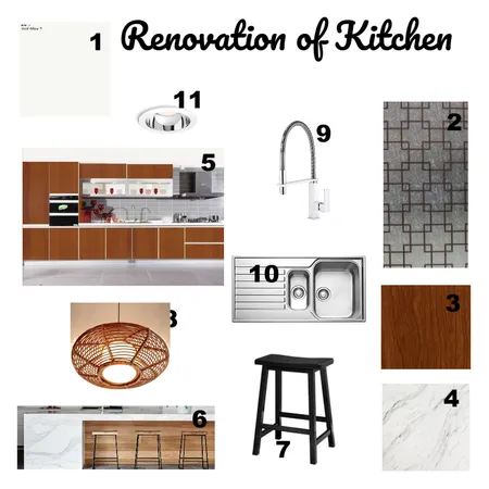 Renovation Kitchen - Assignment 10 Interior Design Mood Board by XX251188 on Style Sourcebook