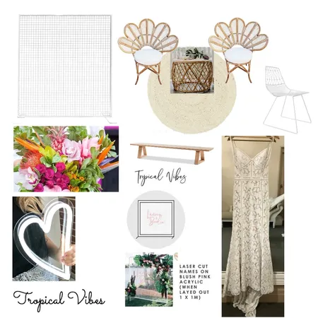 Tropical Vibes Interior Design Mood Board by modernlovestyleco on Style Sourcebook