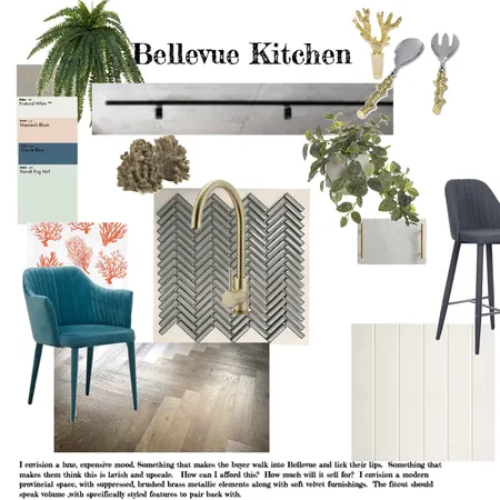Bellevue Kitchen Interior Design Mood Board by FionaGatto on Style Sourcebook