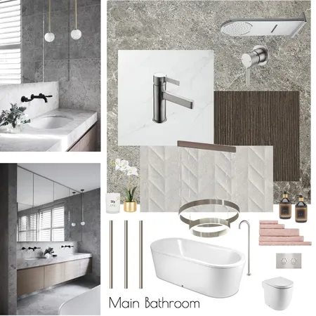 Main Bathroom Interior Design Mood Board by Viktoryia on Style Sourcebook