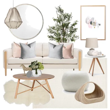Scandi living Interior Design Mood Board by Thediydecorator on Style Sourcebook