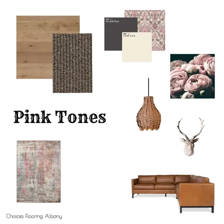Pink Tones Interior Design Mood Board by Choices Flooring on Style Sourcebook