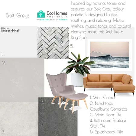 ECA Soft Greys Interior Design Mood Board by mooloolaba_lifestyle on Style Sourcebook
