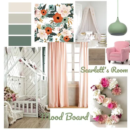 Scarletts Bedroom Interior Design Mood Board by KaylaHallonquist on Style Sourcebook